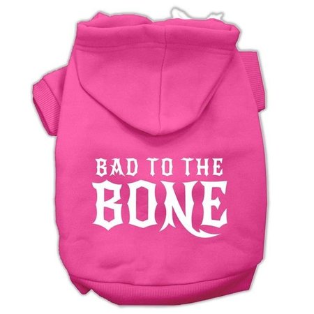 PETPAL Bad to the Bone Dog Pet Hoodies; Bright Pink - 3XL 20 PE868607